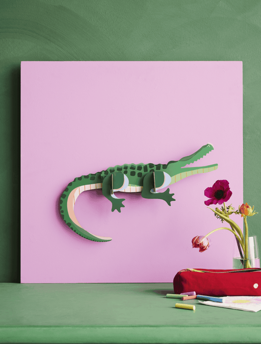 Tall Crocodile - muurdecoratie | Studio Roof
