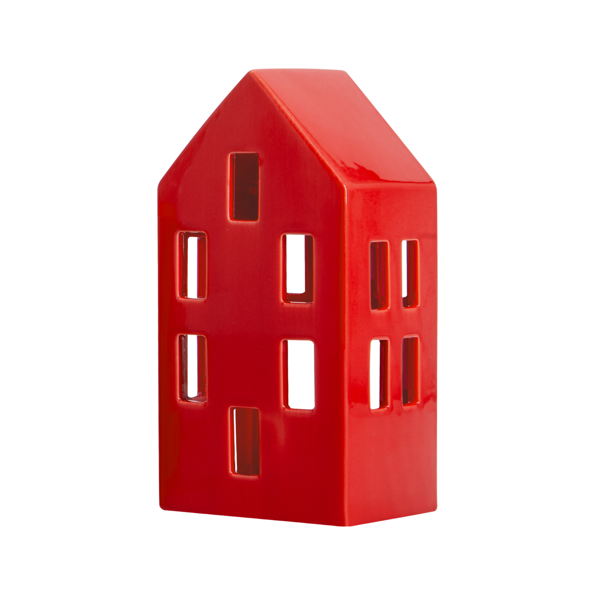 Tealight House - Red | Remember