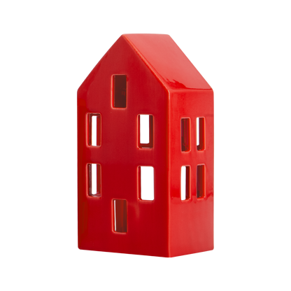 Tealight House - Red | Remember