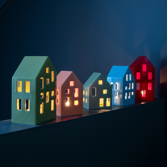 Tealight House - Sage | Remember