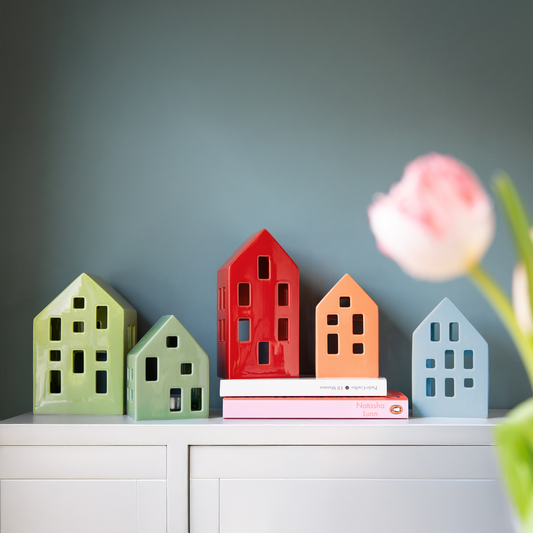 Tealight House - Lime | Remember