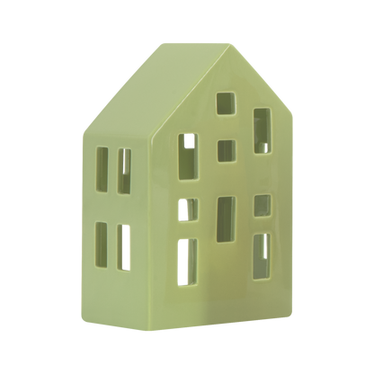 Tealight House - Lime | Remember