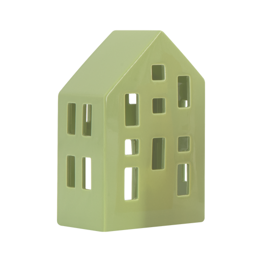 Tealight House - Lime | Remember