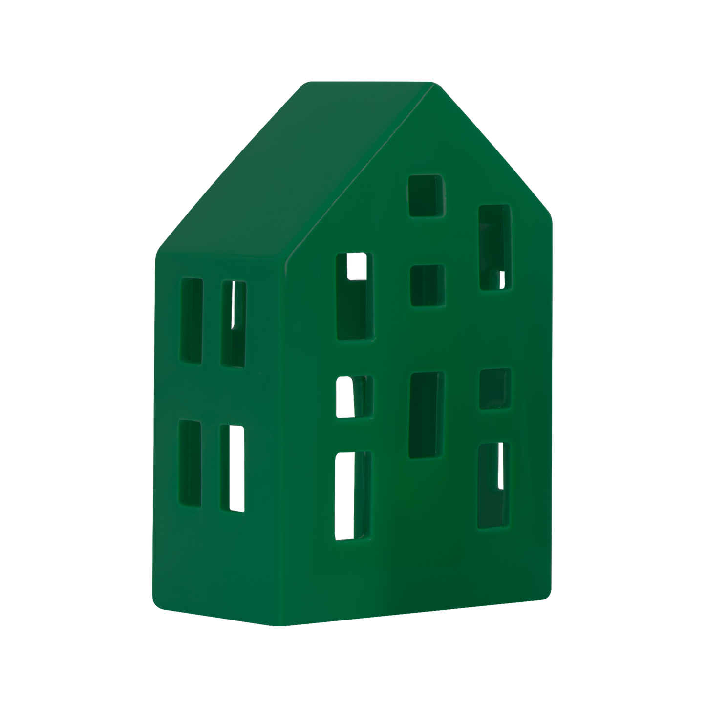 Tealight House - Forest Green | Remember