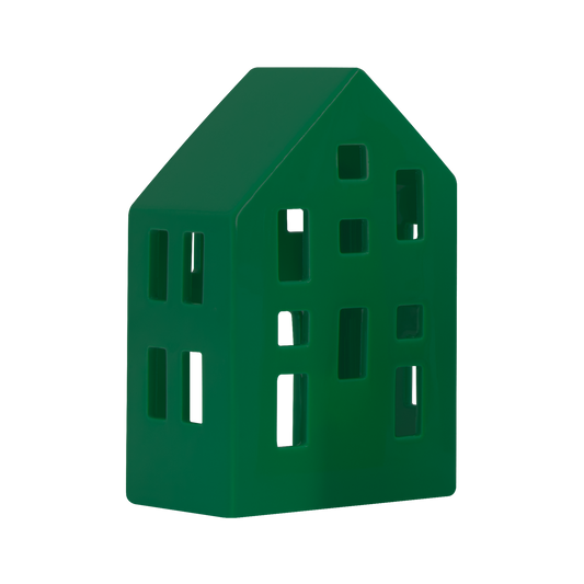 Tealight House - Forest Green | Remember