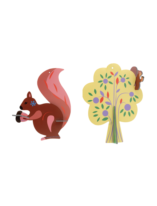 The Story Tree - Nordic Tales - Set van 2 - Kerstornamenten | Studio Roof