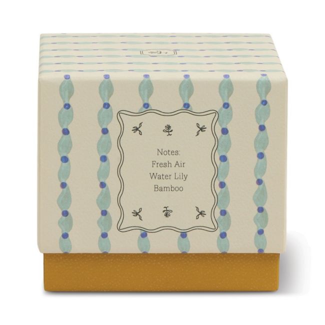 Tulip Blue and Ochre Glass Candle - Wisteria & Willow | Paddywax