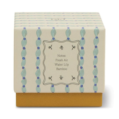 Tulip Blue and Ochre Glass Candle - Wisteria & Willow | Paddywax