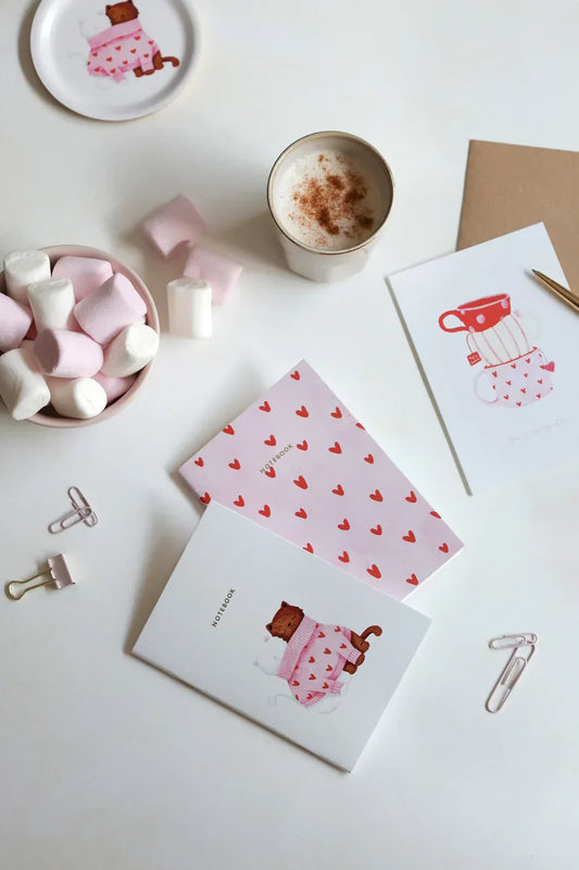 Duo Together Cats - Pocket Notebook A6 | All the ways to say