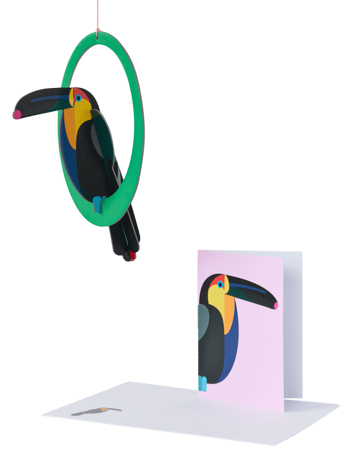 Toucan - pop-out card | Studio Roof - de inKijk