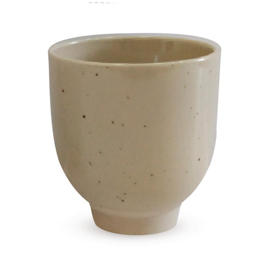 Beker tribu beige - groot | Opjet Paris