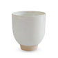 Beker tribu wit - klein | Opjet Paris - de inKijk