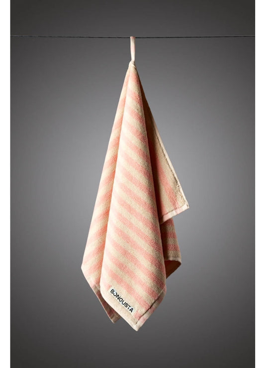 Naram guest towel - tropical & creme | Bongusta - de inKijk