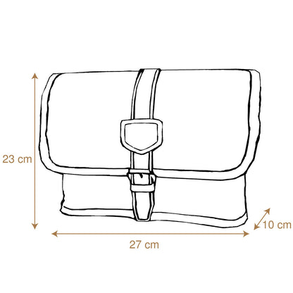 Hanging Toiletry Bag TRAPPER - navy blue | Alaskan Maker