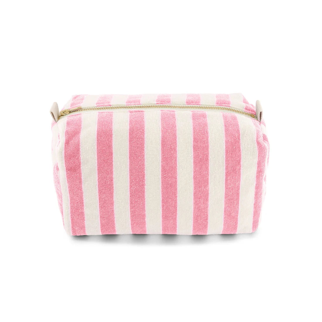 Wash bag - Vic - Strawberry Stripes - Terry | Rose in April