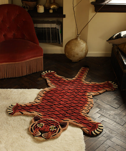 Tula Wise Tiger Rug - Large | Doing Goods