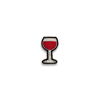 Broche - Glass of Red Wine | Macon et Lesquoy