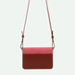 Shoulder bag - coloré - vin rouge + tulip pink | Sticky Sis