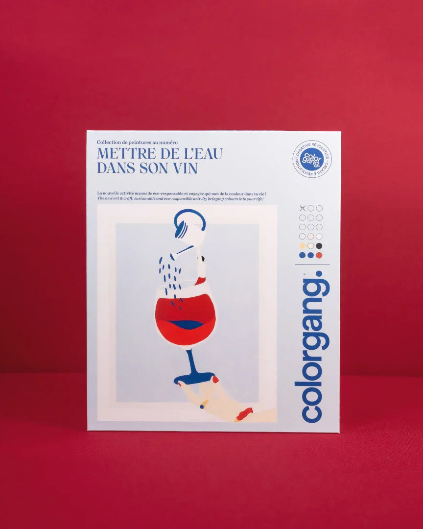 Paint by Numbers - Water bij de wijn | Colorgang