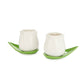 Coffee cup set tulip - white | Balvi - de inKijk