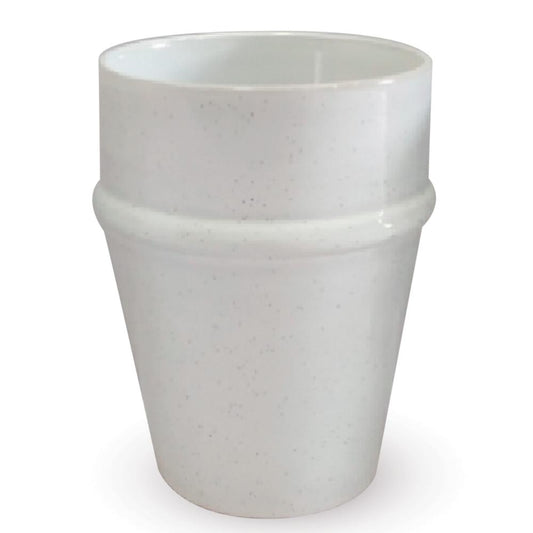 Beker wabi wit - groot | Opjet Paris - de inKijk