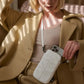Luce Puffy Phone Pouch - White | Tinne + Mia - de inKijk