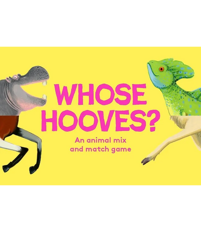 Animal mix&match game - Whose Hooves ? | BISpublishers