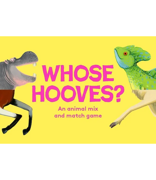 Animal mix&match game - Whose Hooves ? | BISpublishers