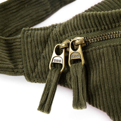 Fanny pack corduroy willow - khaki | Alaskan Maker - de inKijk