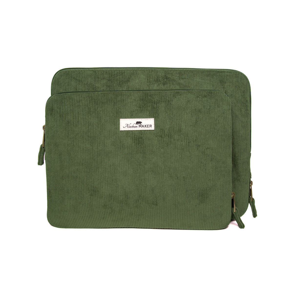 Laptop sleeve Willow - 15/15.6" - khaki | Alaskan Maker