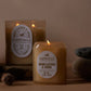 Glass candle 5 oz - worn leather & smoke | Paddywax - de inKijk