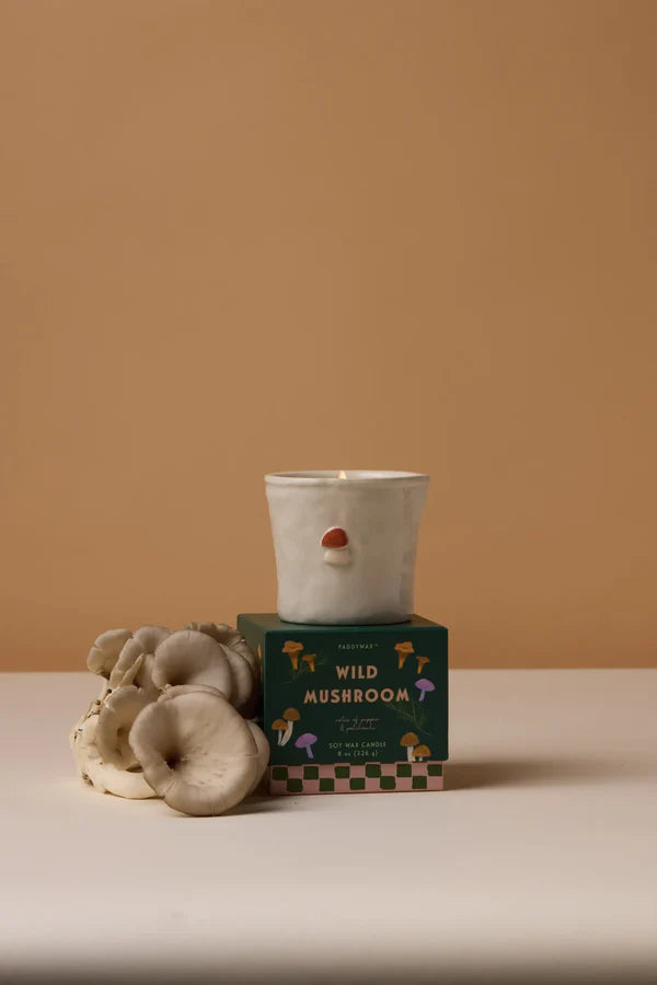 Bistro ceramic candle - 8 oz. - wild mushroom | Paddywax