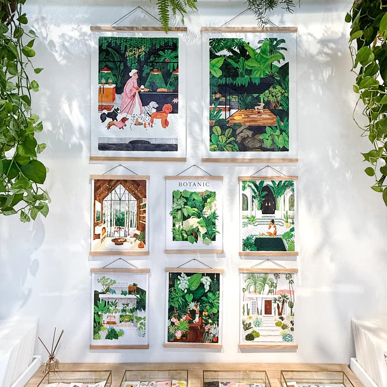 Wooden Magnetic Hanger For Posters - Small - Maplewood  | All the ways to say