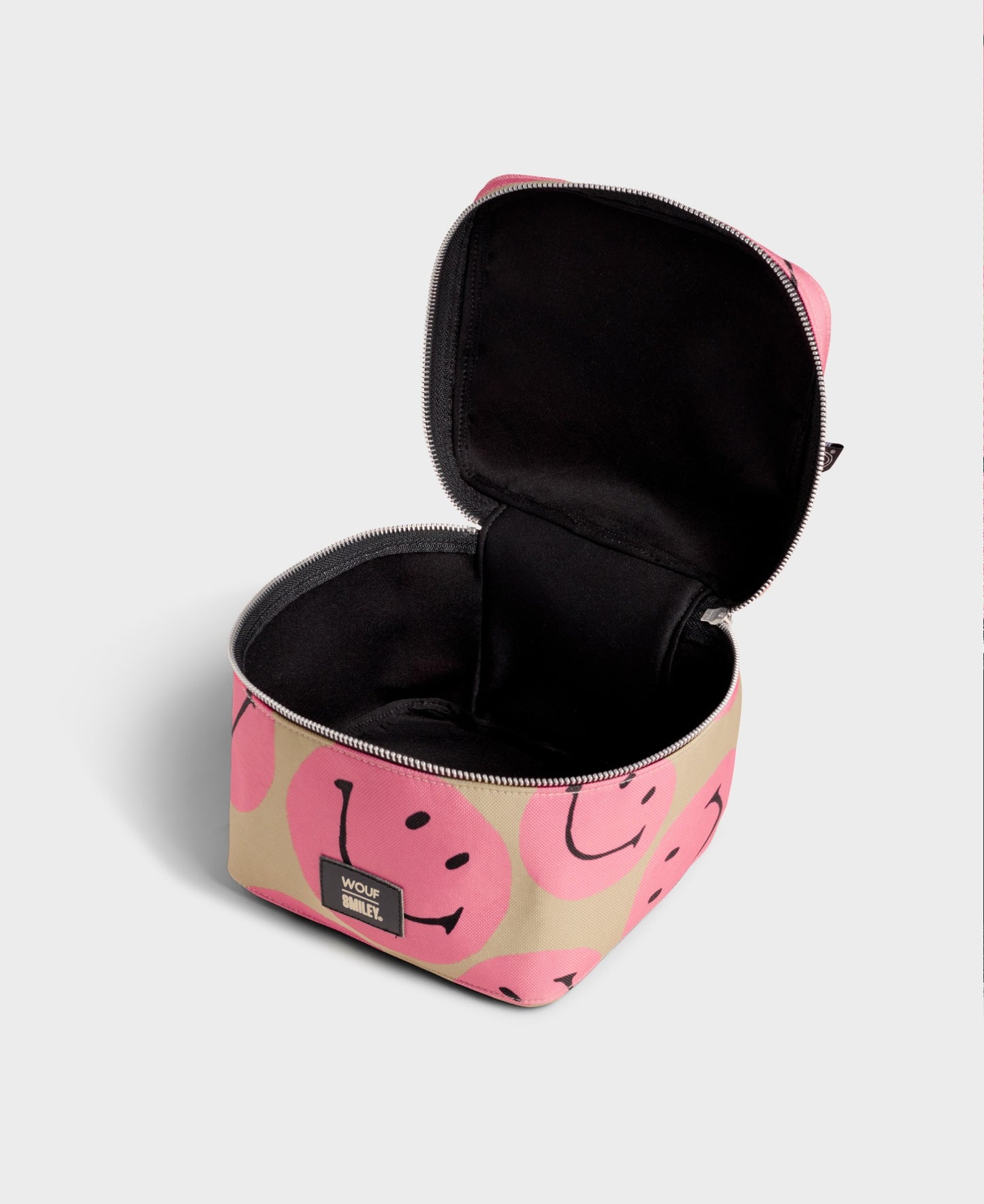 Make-up bag - Smiley Pink | WOUF