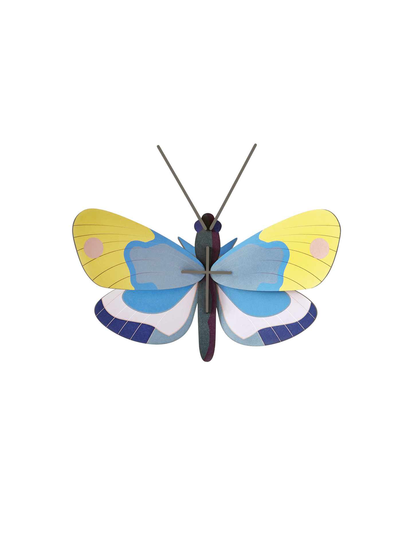 Yellow monarch butterfly - muurdecoratie | Studio Roof - de inKijk