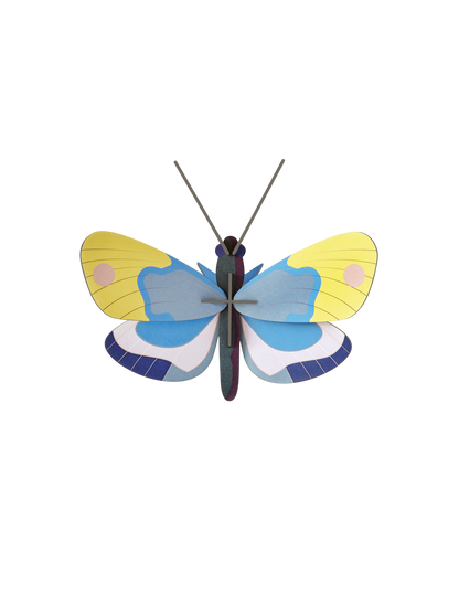 Yellow monarch butterfly - muurdecoratie | Studio Roof - de inKijk