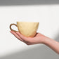 Koffiemok - raffia yellow - large | Urban Nature Culture - de inKijk