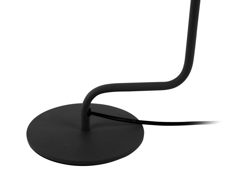 Table lamp office curved - zwart | Leitmotiv - de inKijk