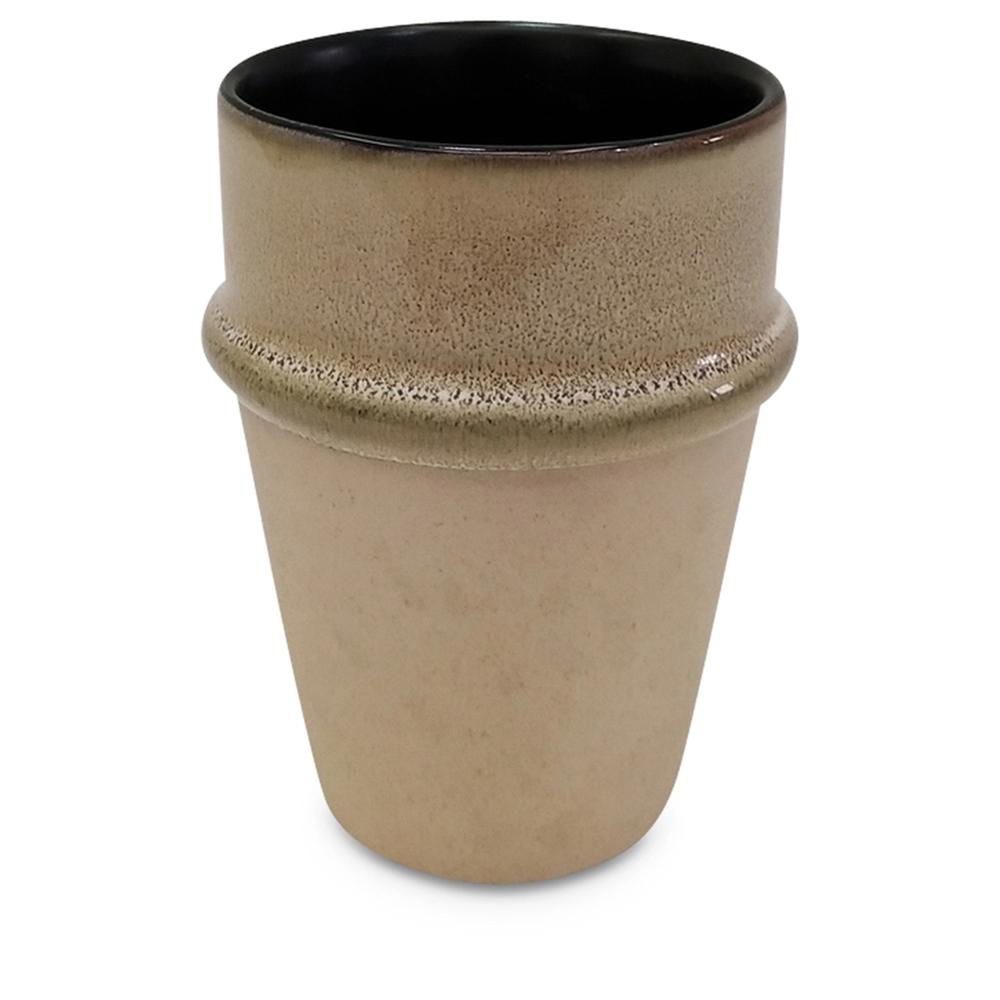 Beker wabi half zand - klein | Opjet Paris - de inKijk