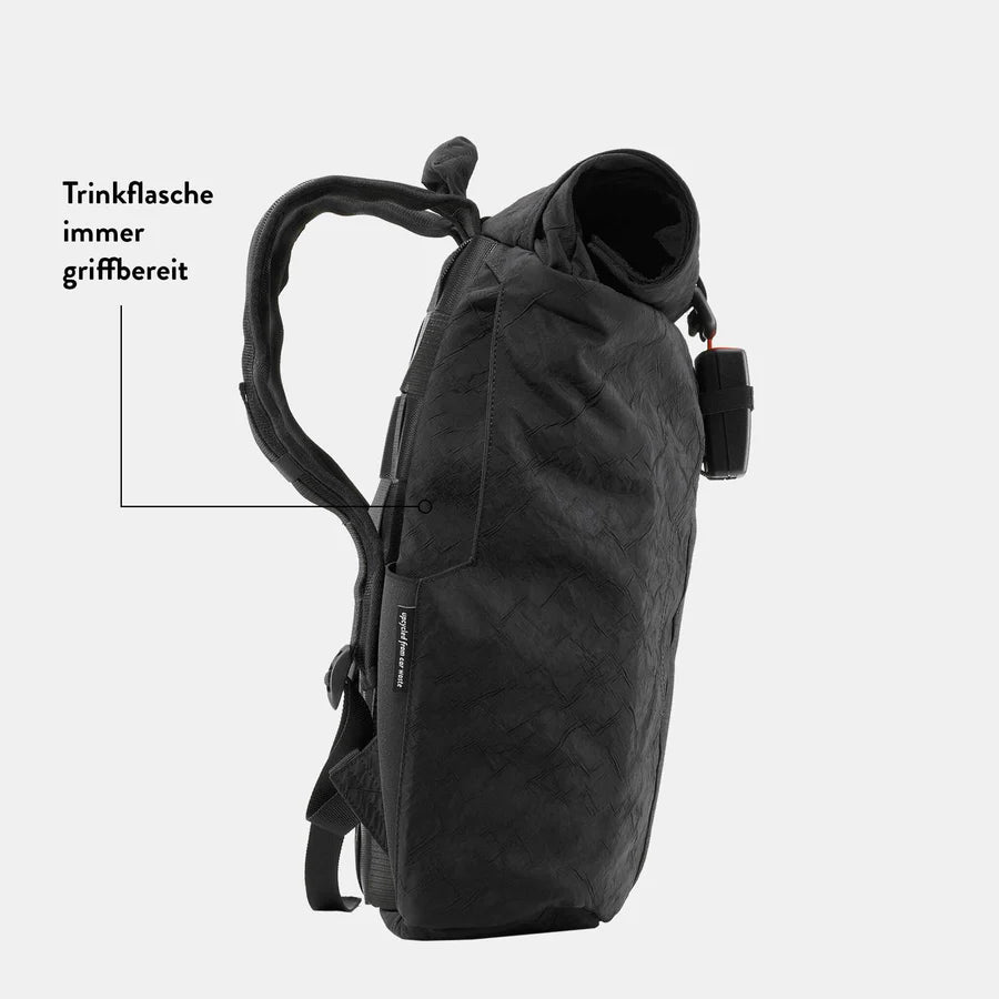 Rugzak Rolltop - Zwart | Airpaq