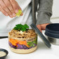 Glazen lunch bowl | Black+blum