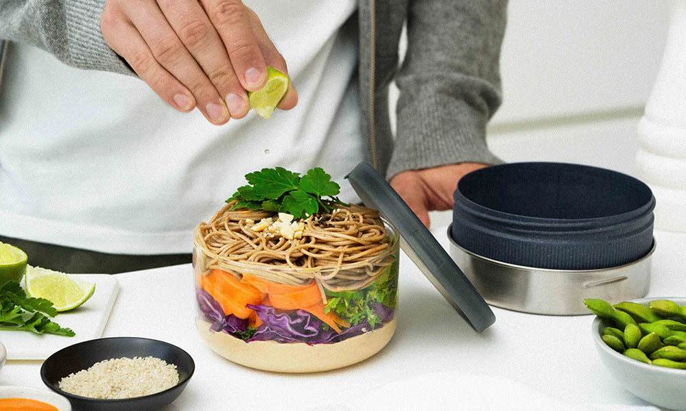 Glazen lunch bowl | Black+blum