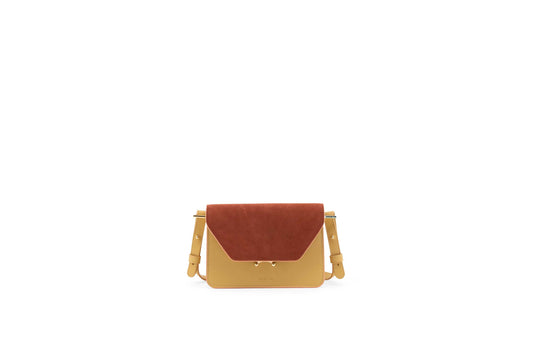 Shoulder bag - coloré - madeleine beige + croissant brown | Sticky Sis