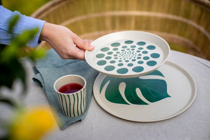 Bord monstera large | Koziol - de inKijk