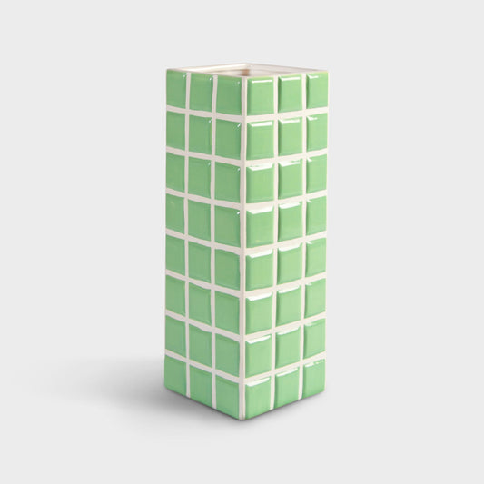Vase Tile - Mint | &Klevering - de inKijk