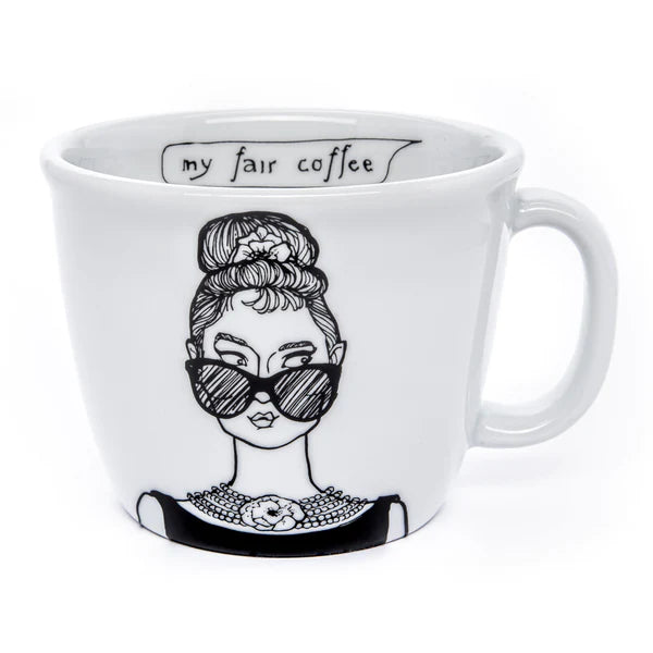 Audrey Hepburn mug | Polonapolona