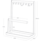 Accessoirehouder met 2 bars | Yamazaki