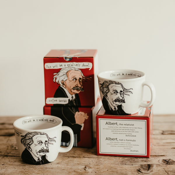 Albert Einstein mug | Polonapolona - de inKijk