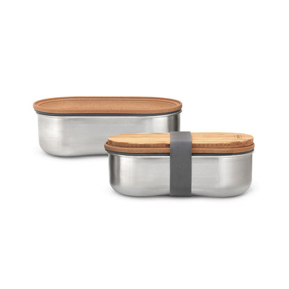 Stalen bento box | Black+blum - de inKijk