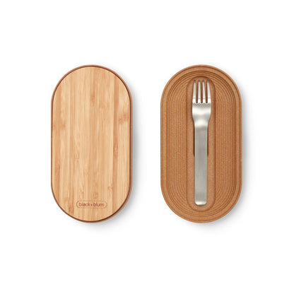 Stalen bento box | Black+blum - de inKijk